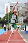 David Martin, long jump at the Scottish Championships, Scotstoun  Stadium, Glasgow.